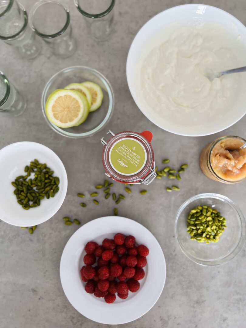 Zutaten Pistaziendessert