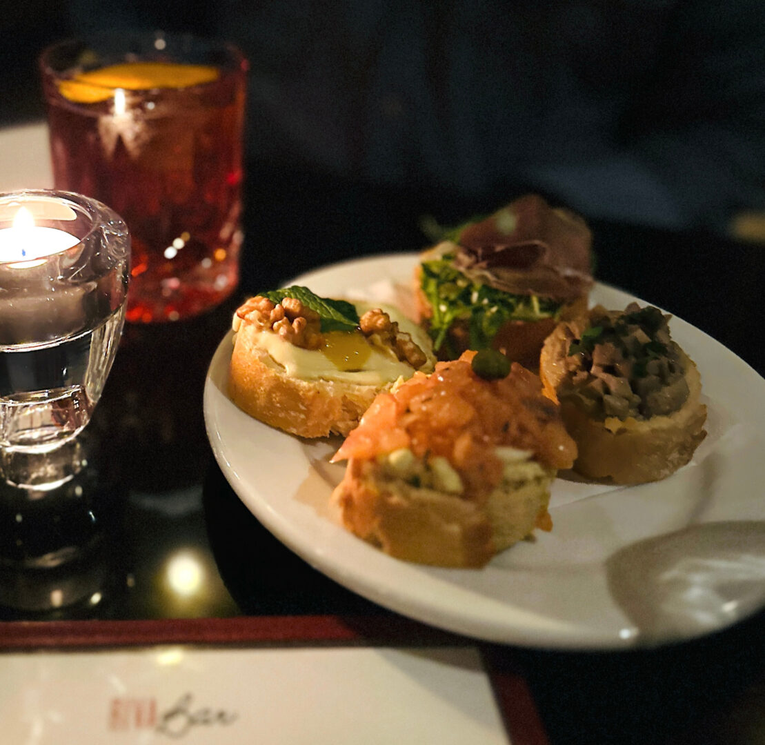 Gemischte Stuzzichini zum Aperitif