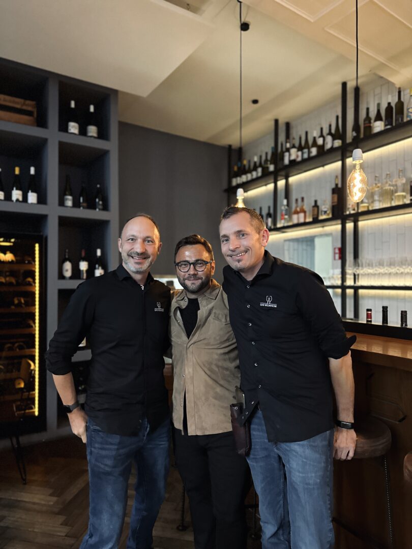 V.l.n.r. Helmut, Felix und Andreas