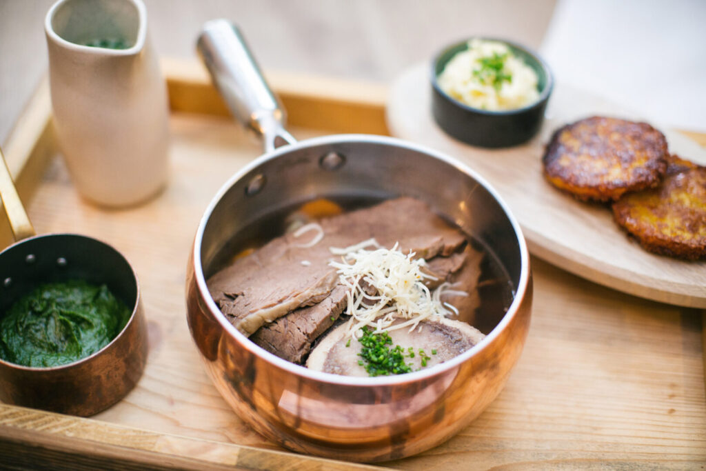 Gesottener Kalbstafelspitz