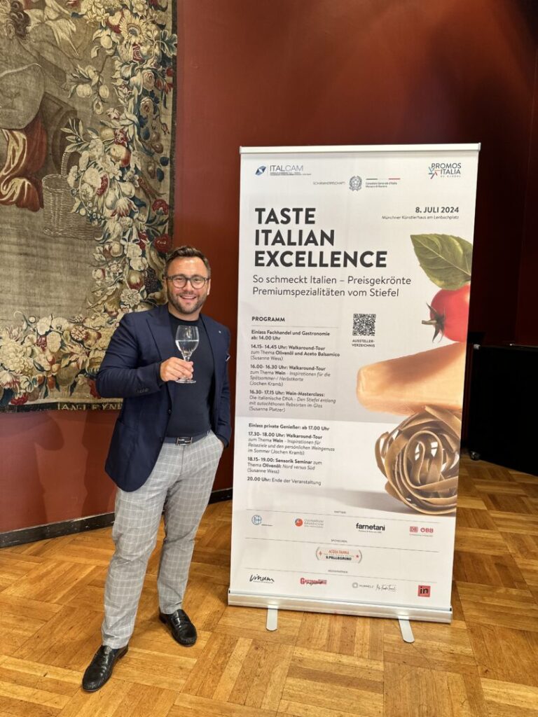 Felix zu Besuch auf der Taste Italian Excellence Fachveranstaltung 2024