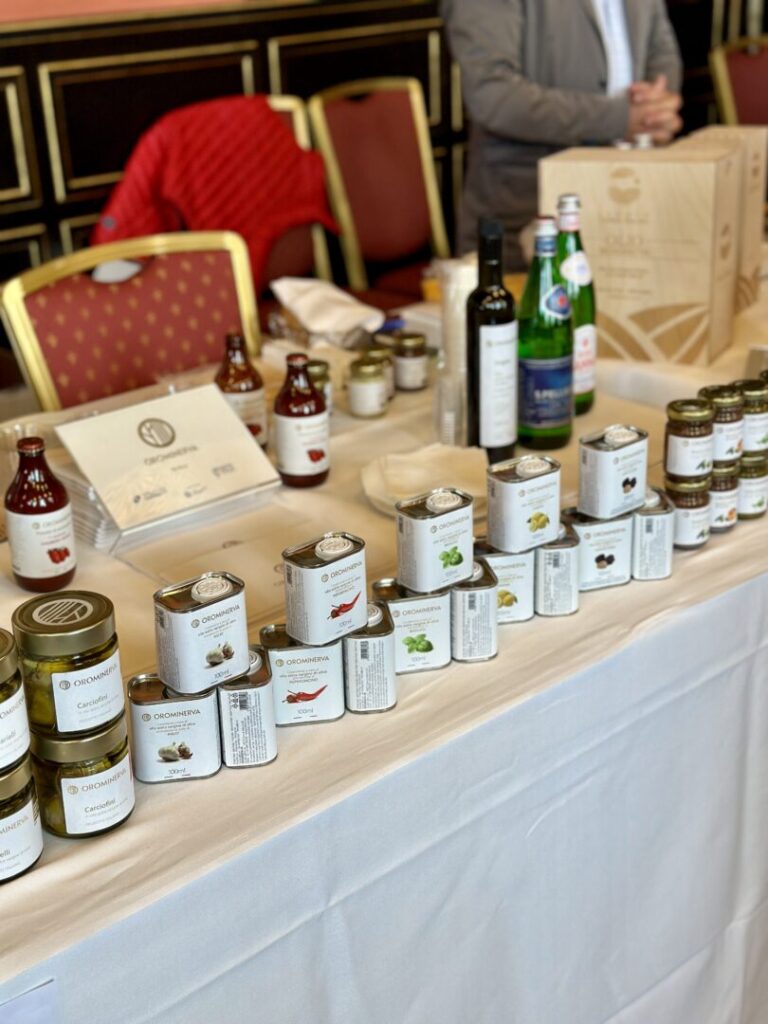 Olivenöl und Feinkost auf der Taste Italian Excellence 2024