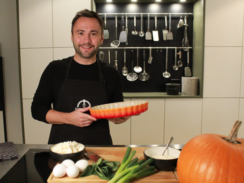 Felix Fichtner in der Kustermann Kochschule