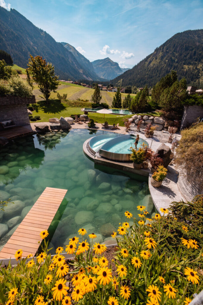Jungrunn - Blick in die Berge